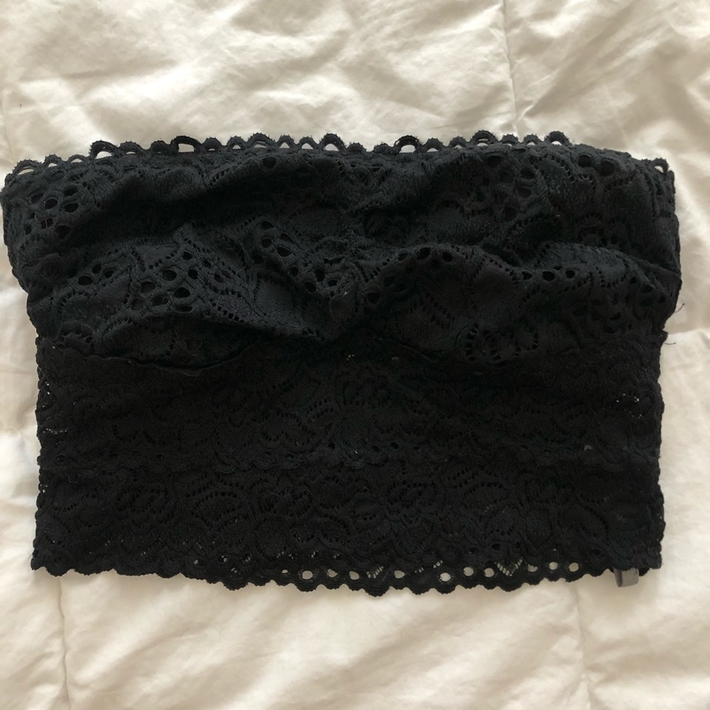 Aerie Strapless Lace Bralette